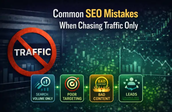 Common SEO Mistakes When Chasing Traffic Only